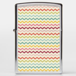 Chevron Pattern 4 Zippo Lighter