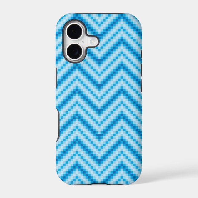 Chevron Pattern Background Iphone Case (Back)