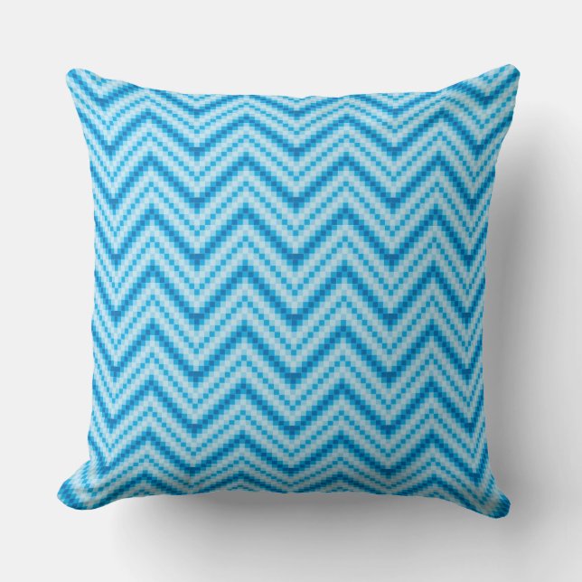 Chevron Pattern Background Throw Pillow (Front)