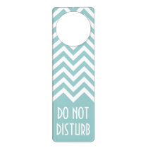 Chevron pattern door hanger | Do not disturb sign Chevron pattern door hanger | Do not disturb sign