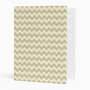 Chevron Pattern Mini Binder
