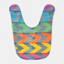 Chevron Pattern On Wood Texture by Shirley Taylor