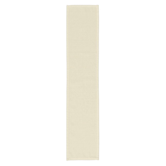 Chevron Pattern Short Table Runner (Front)