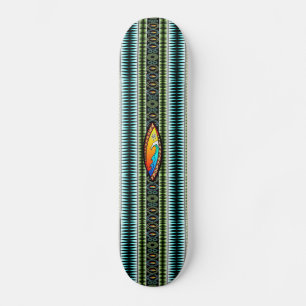 Chevron Pattern Skateboard