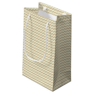 Chevron Pattern Small Gift Bag