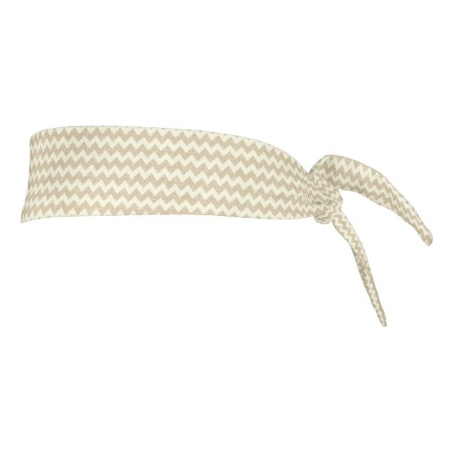 Chevron Pattern Tie Headband (Rotate 90)