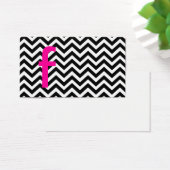 Chevron Pattern with Monogram (Desk)
