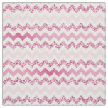 Chevron Pink Gradient Fabric