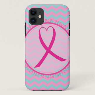 Chevron Pink Ribbon iphone 5 Case