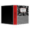 Chevron Print Personalized Custom Recipes Binder