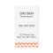 Chevron Shears Barber/Cosmetologist Business Card