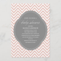 CHEVRON SHOWER | BABY SHOWER INVITATIONS