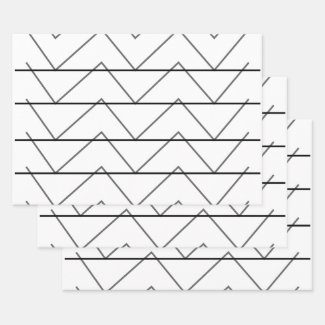 Chevron Stripe Geometric Pattern