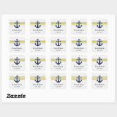 chevron stripes, anchor, nautical envelopes seals (Sheet)
