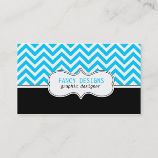 Chevron Stripes Business Card