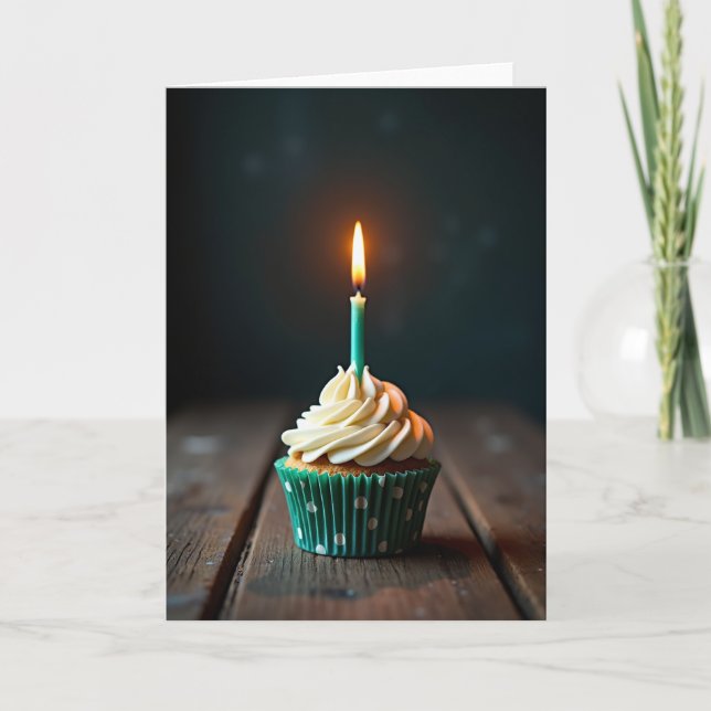 Chevron Sweet Candle Card (Front)