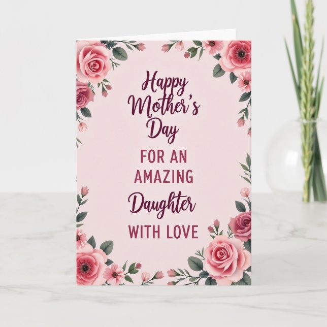 Chevron Tender Love Letter Card (Front)