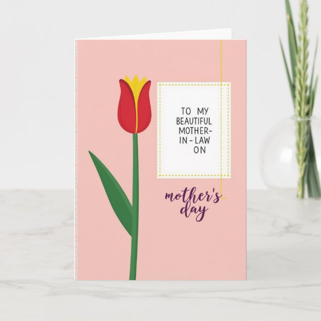 Chevron Tender Warmth Card (Front)