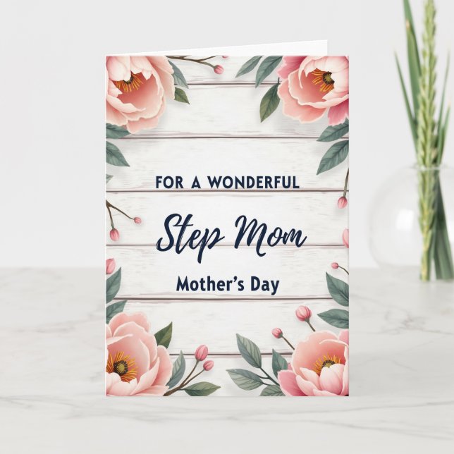 Chevron Thoughtful Message Card (Front)