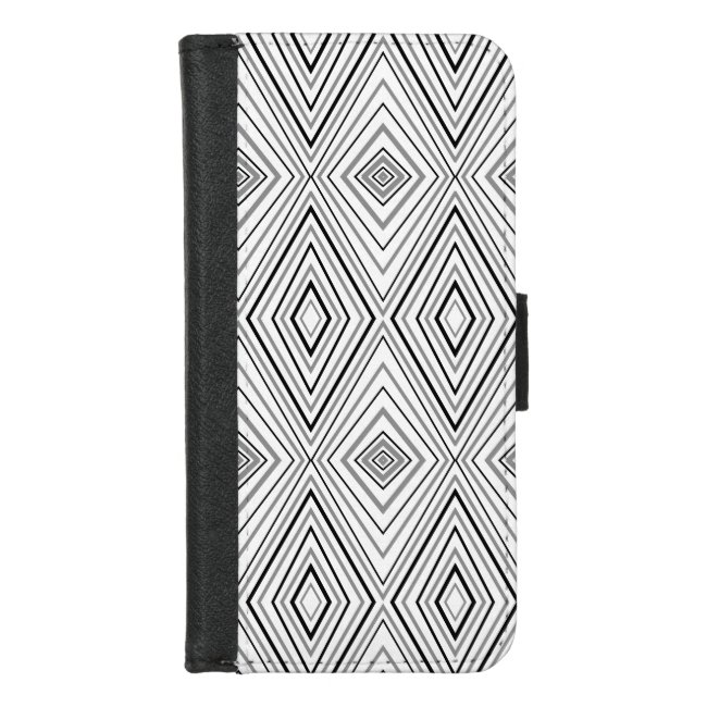 Chevron Triangle Abstract iPhone 8/7 Wallet Case