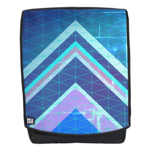 Chevron Type Arrows Abstract Style Backpack