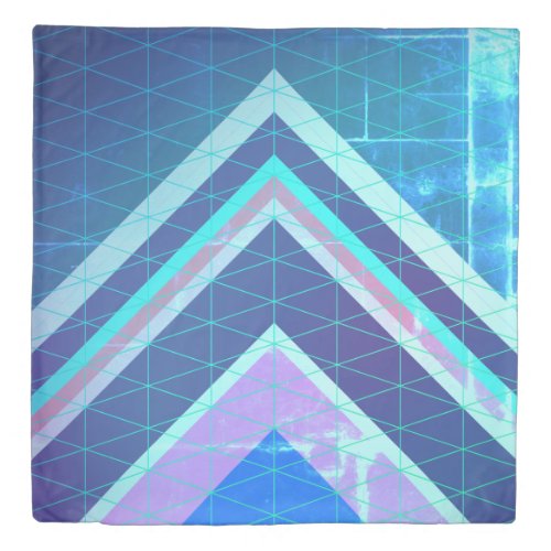 Chevron Type Arrows Abstract Style Duvet Cover