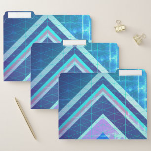 Chevron Type Arrows Abstract Style File Folder