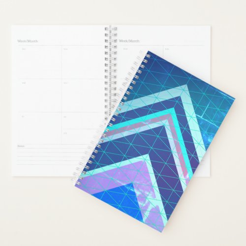 Chevron Type Arrows Abstract Style Planner
