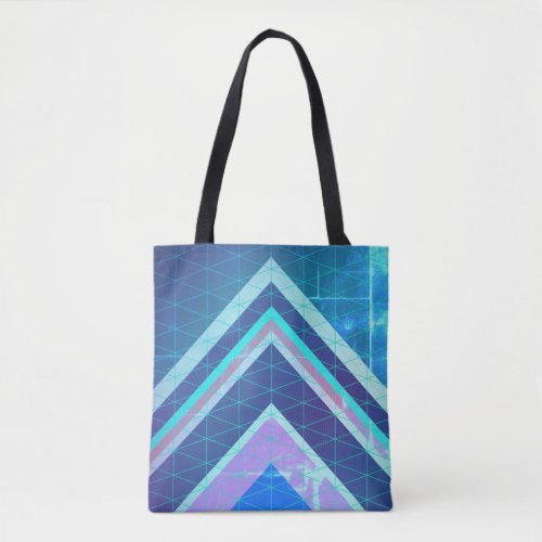 Chevron Type Arrows Abstract Style Tote Bag