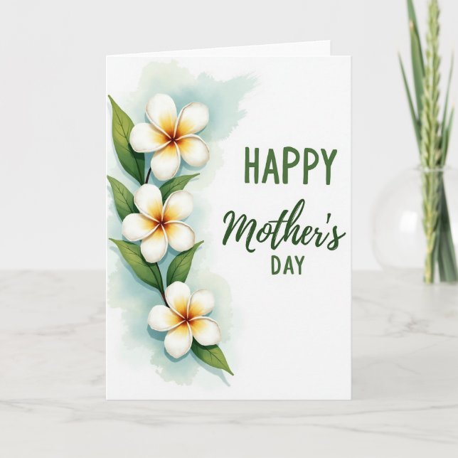 Chevron Warm Mothers Day Card (Front)