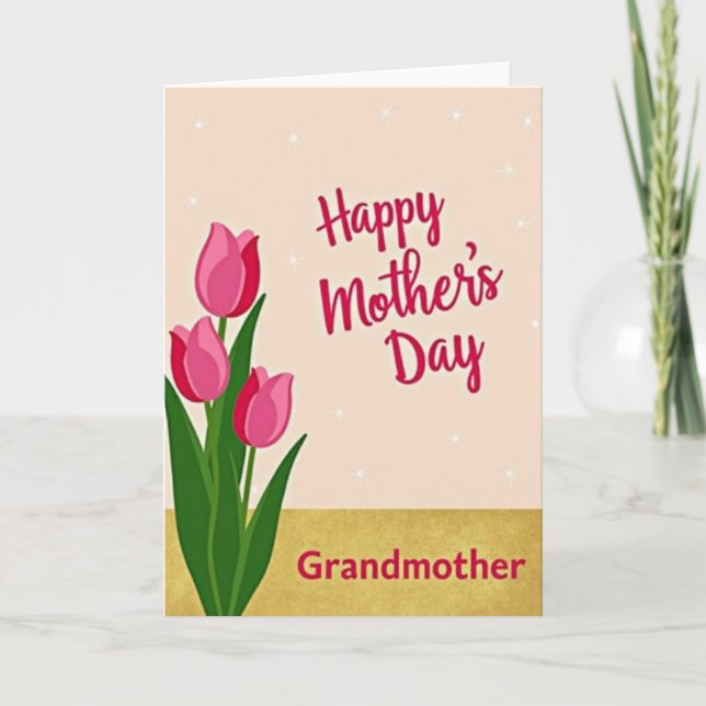 Chevron Warm Wishes Card (Front)