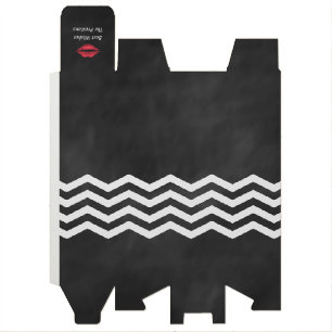 Chevron Wine Box. Box