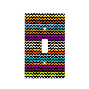 Chevron Zigzag Pattern Light Switch Cover