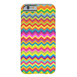 Chevron zigzag pattern multi-colored iPhone 6 case