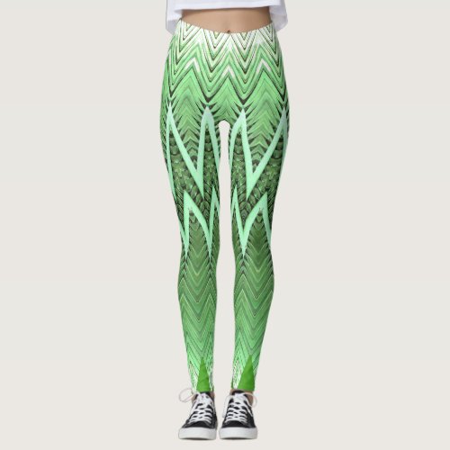 Chevron zigzag Ratti_Creative_Arts Legging