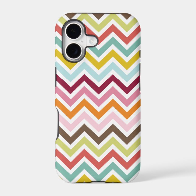 Chevron Zigzag Stripes Iphone Case (Back)