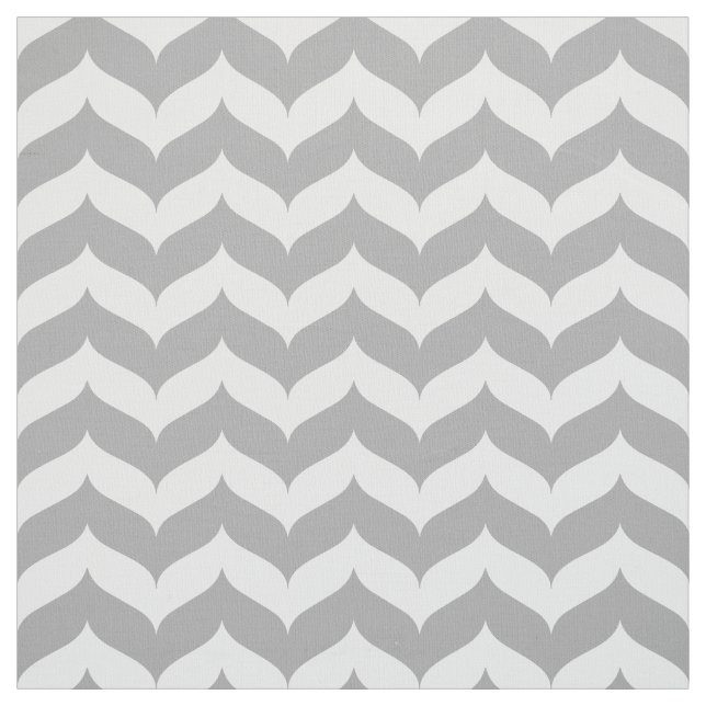 Chevron Zigzag Wingtip Stripe Pattern Fabric (Swatch)
