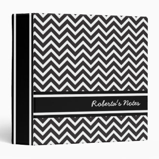 Chevron Zizzag Binder
