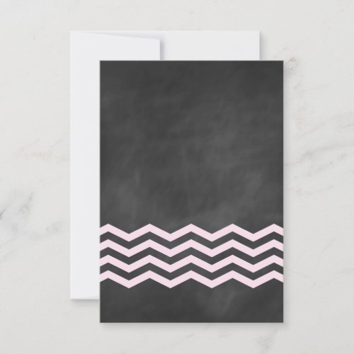 Chevrons on Chalk RSVP