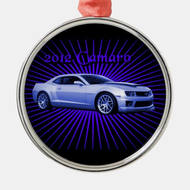 Chevy: 2012 Camaro Metal Ornament (Front)