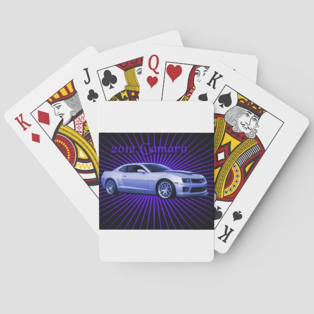 Chevy: 2012 Camaro Poker Cards (Back)
