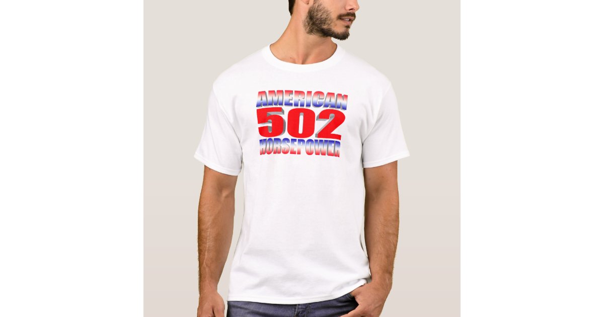 Chevy 502 Big Block Muscle Car T Shirt Zazzle Com