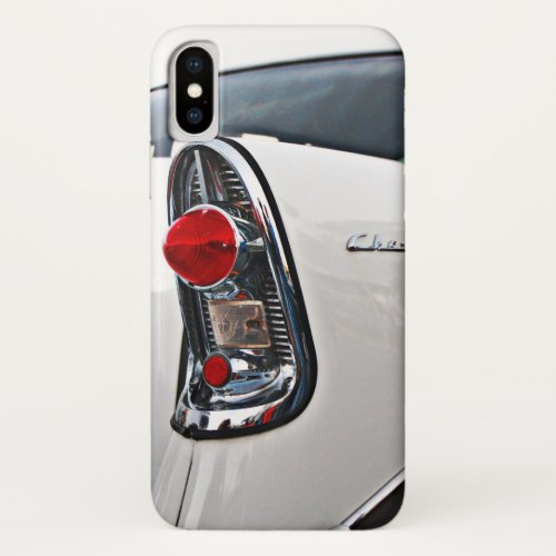 Chevy Bel Air 56 tail light iPhone X Case
