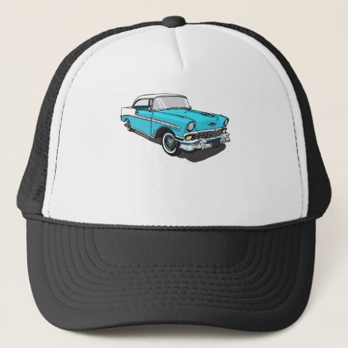 Chevy Bel Air _ Blue Trucker Hat