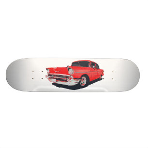 Chevy Bel Air vector illustration Skateboard Deck