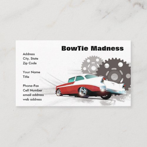 Chevy Belair Business Card