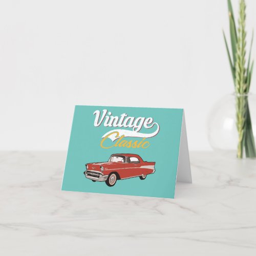 Chevy Belair Holiday Card