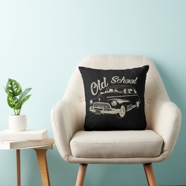 Chevy Belair Throw Pillow (Chair)