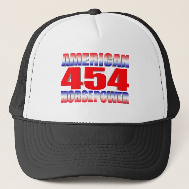 chevy big block 454 trucker hat (Front)
