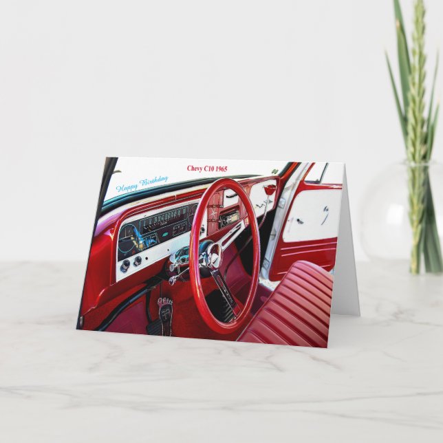 Chevy C10 1965 Card (Front)